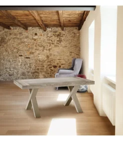 Tavolo Allungabile Tokio: Stile Elegante E Innovazione Funzionale Con Gamboni A X E Allunga Brevettata