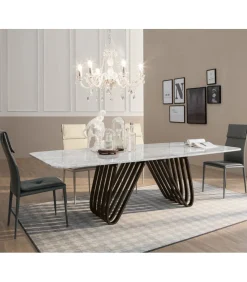 Tavolo Arpa, Fisso O Allungabile.