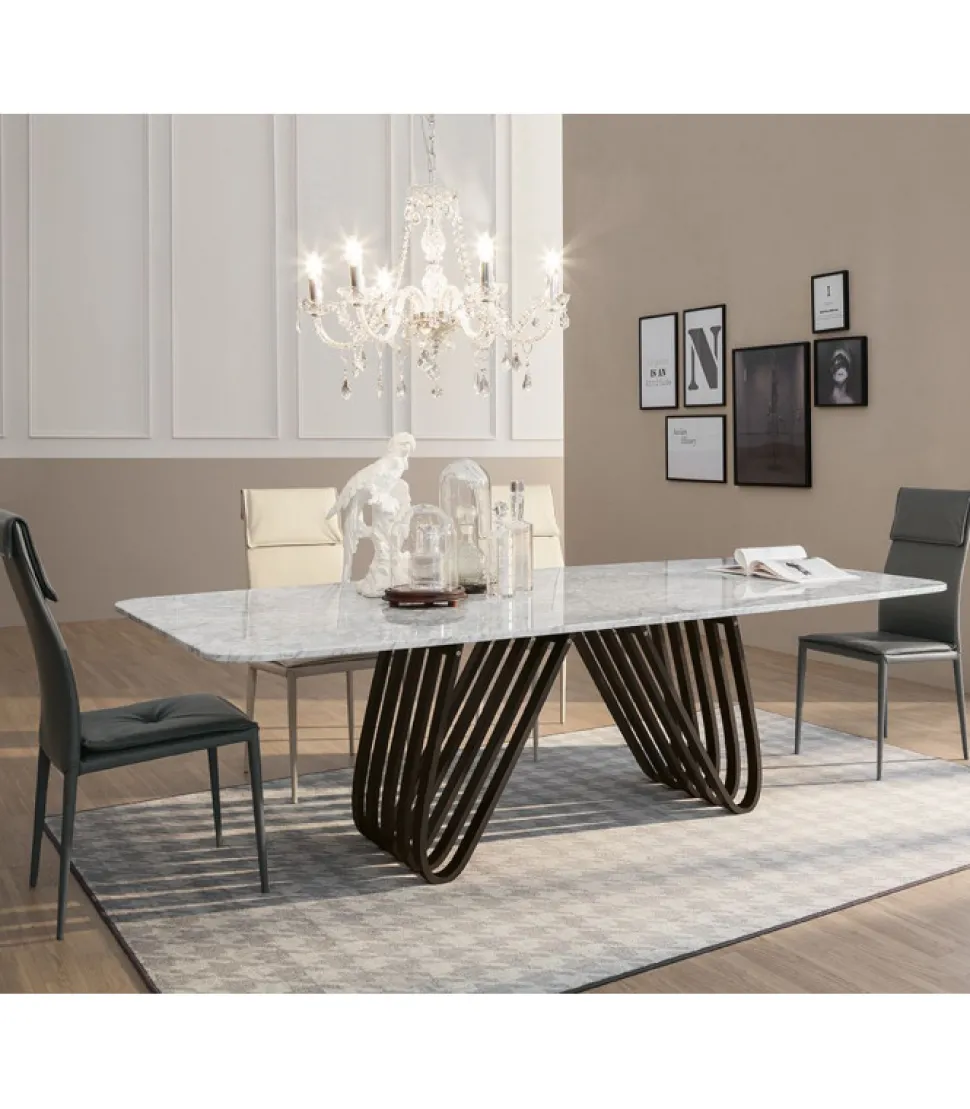 Tavolo Arpa, Fisso O Allungabile.