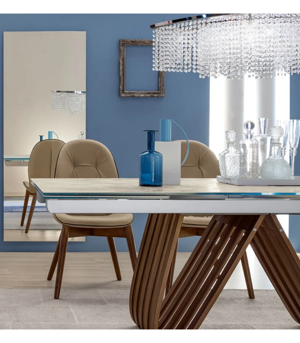 Tavolo Arpa, Fisso O Allungabile.