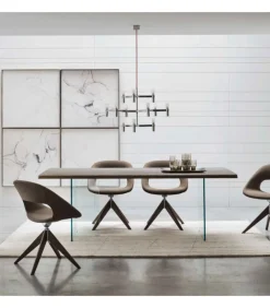 Tavolo Cleo Di Maronese Acf, 100% Made In Italy.