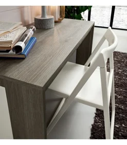 Tavolo Consolle Allungabile T180, Si Estende Fino A 180 Cm - Made In Iitaly