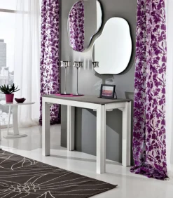 Tavolo Consolle Allungabile M180, Si Estende Fino A 180 Cm - Made In Iitaly