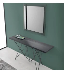 Tavolo Consolle Trasformabile Con Apertura A Libro