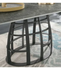 Tavolo Cosmos 160 Allungabile, Made In Italy.