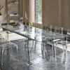 Tavolo Crystal Plus In Vetro.