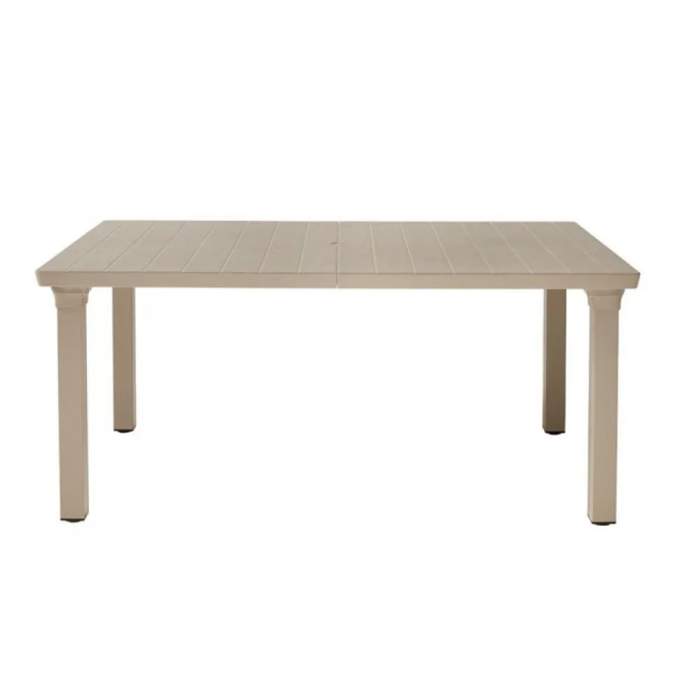 Tavolo Da Giardino Per 3 Di Scab, Con Piano Allungabile Da 170 A 220 Cm In Tecnopolimero.