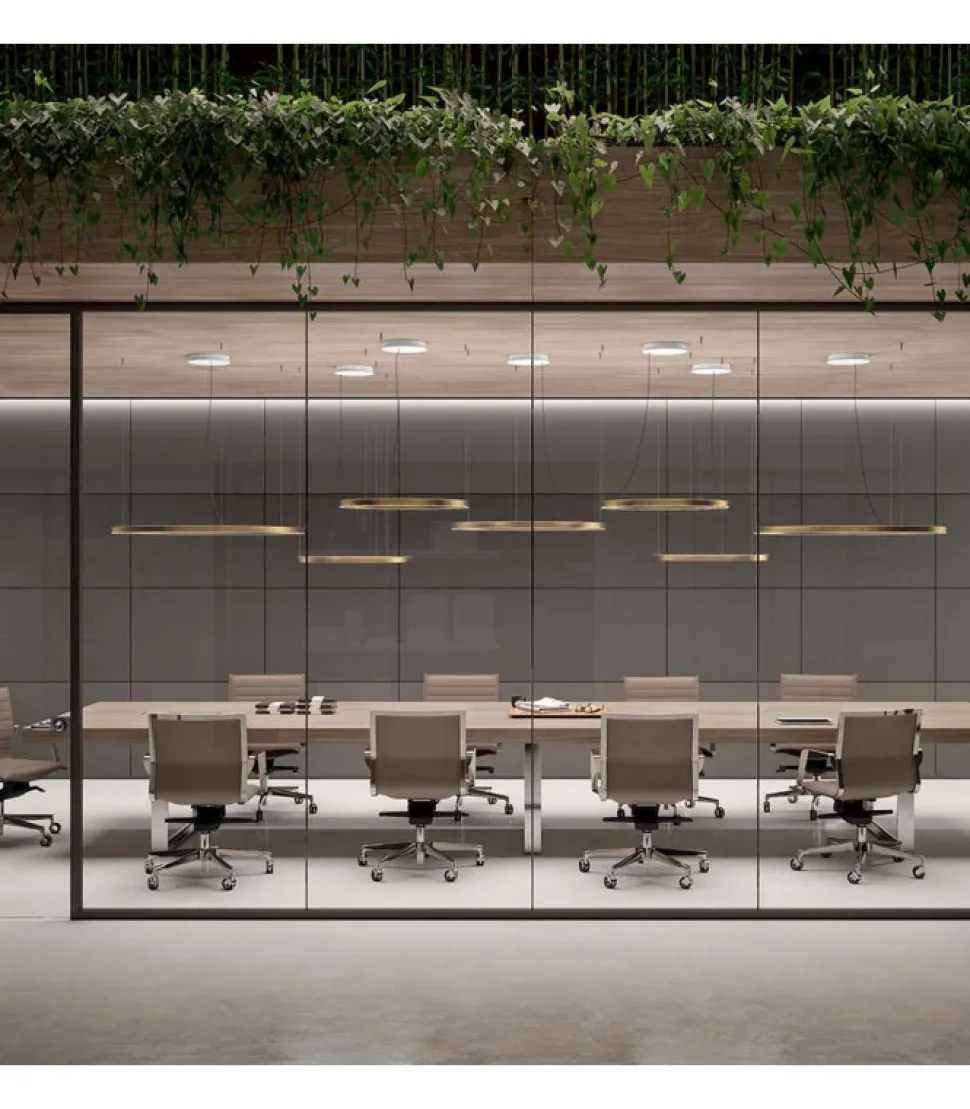 Tavolo Da Riunione T45, 100% Made In Italy.