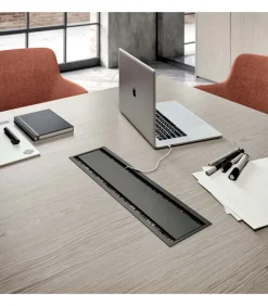 Tavolo Da Riunione X9, 100% Made In Italy.