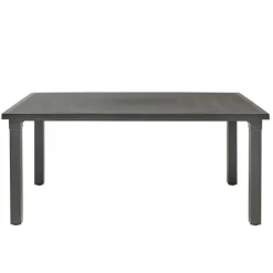 Tavolo Ercole, Realizzato In Tecnopolimero Rinforzato In Fibra Di Vetro, Per Outdoor.