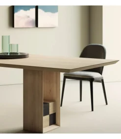 Tavolo Fill: Stile E Funzionalita Per Il Tuo Ambiente. Lavorazione Di Alta Ebanisteria. Made In Italy.