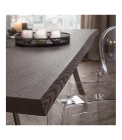 Tavolo Fisso Con Piano In Vari Materiali E Finiture E Base In Metallo. Nelle Misure 170X100 E 200 X 100 Cm