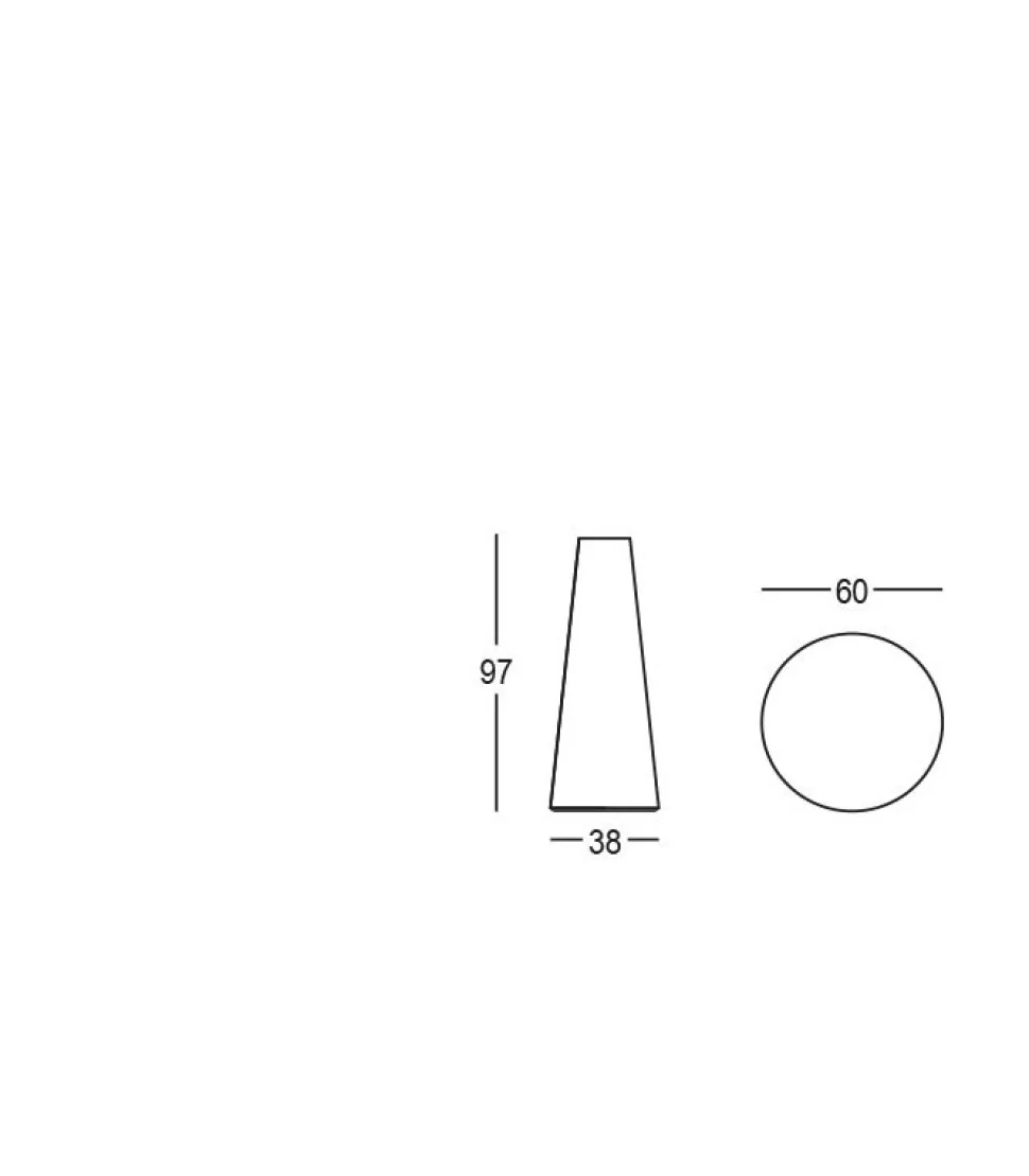 Tavolo Fura Di Plust, In Polietilene Per L'Outdoor, Con Certificazione Catas E "Made In Italy".