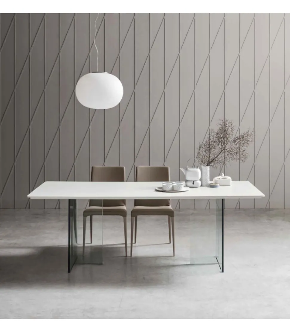 Tavolo Gelius Di Maronese Acf, 100% Made In Italy.