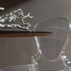 Tavolo In Stile Toulip Con Basamento In Minerlmarmo E Piano Ovalelaminato, Impiallacciato O Vetro L.209X116 H.76 (200X116 In Vetro)