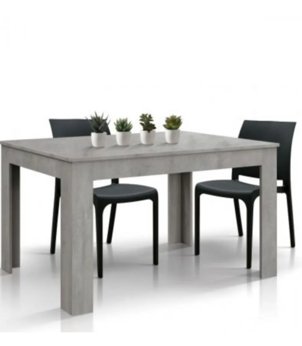 Tavolo Parigi: Basamento A Gambe A L E Finiture Personalizzate