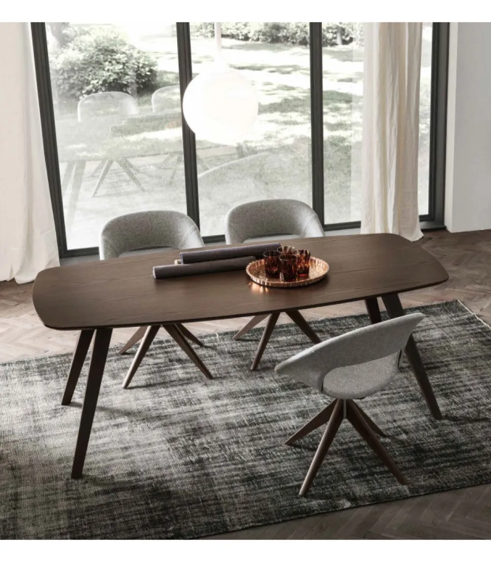 Tavolo Quid Di Maronese Acf, Made In Italy.