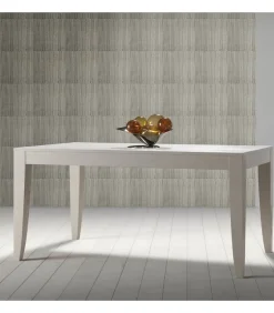 Tavolo Realizzato Interamente In Italia Da Pizzolato, Con Struttura In Massello E Piano Impiallacciato.