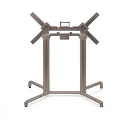 Tavolo Rettangolare Scudo Double Per Esterni Impilabile E Ribaltabile