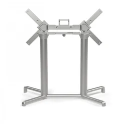 Tavolo Rettangolare Scudo Double Per Esterni Impilabile E Ribaltabile