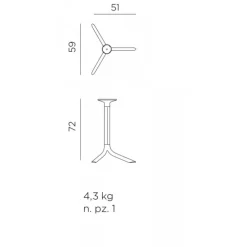 Tavolo Rotondo Break Per Esterni