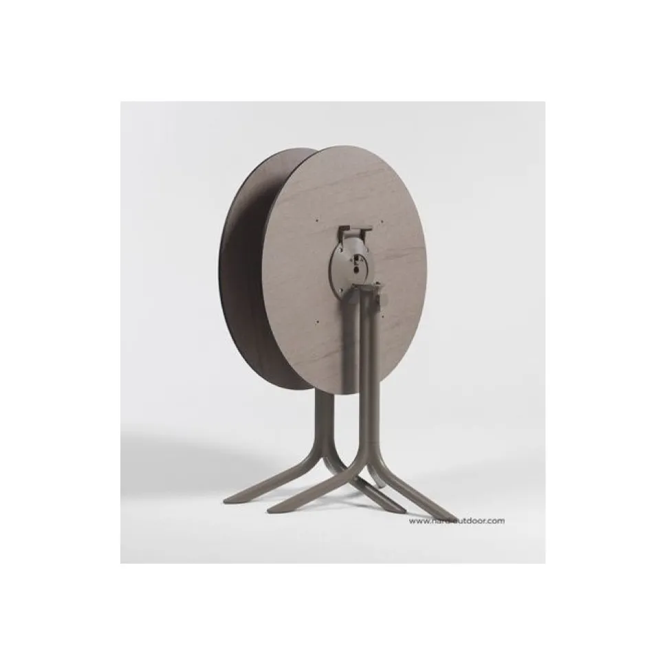 Tavolo Rotondo Flute Per Esterni E Ribaltabile