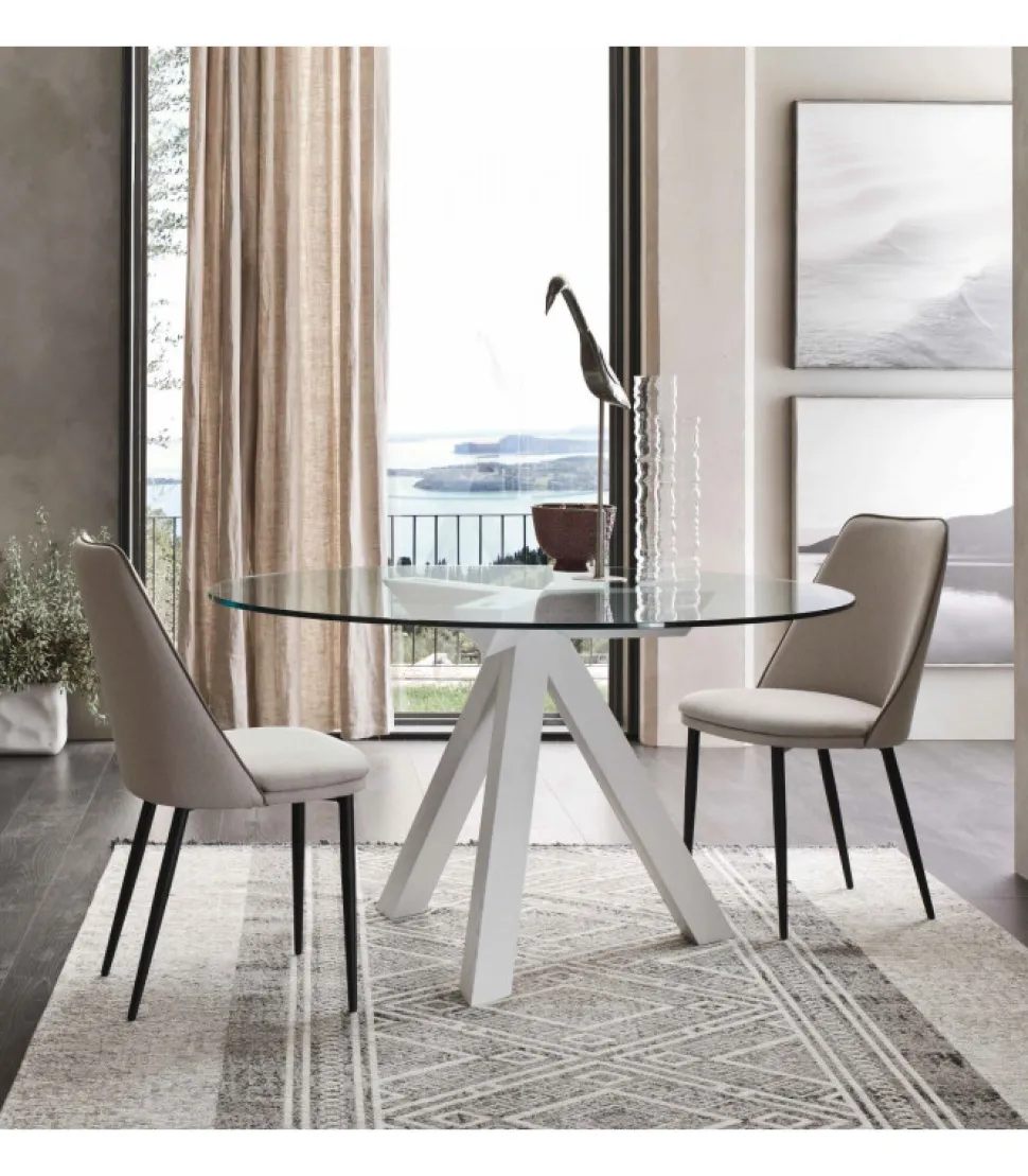 Tavolo Run Di Maronese Acf, Made In Italy.