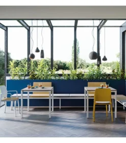 Tavolo Smart, Con Piano In Cleaf.