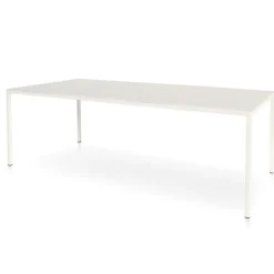 Tavolo Strong Con Basamento In Metallo