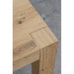 Tavolo Tola Allungabile Ha La Struttura Completamente Impiallacciata In Rovere Nodato