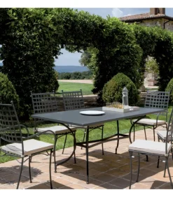 Tavolo Tosca Tt Con Piano Rettangolare.