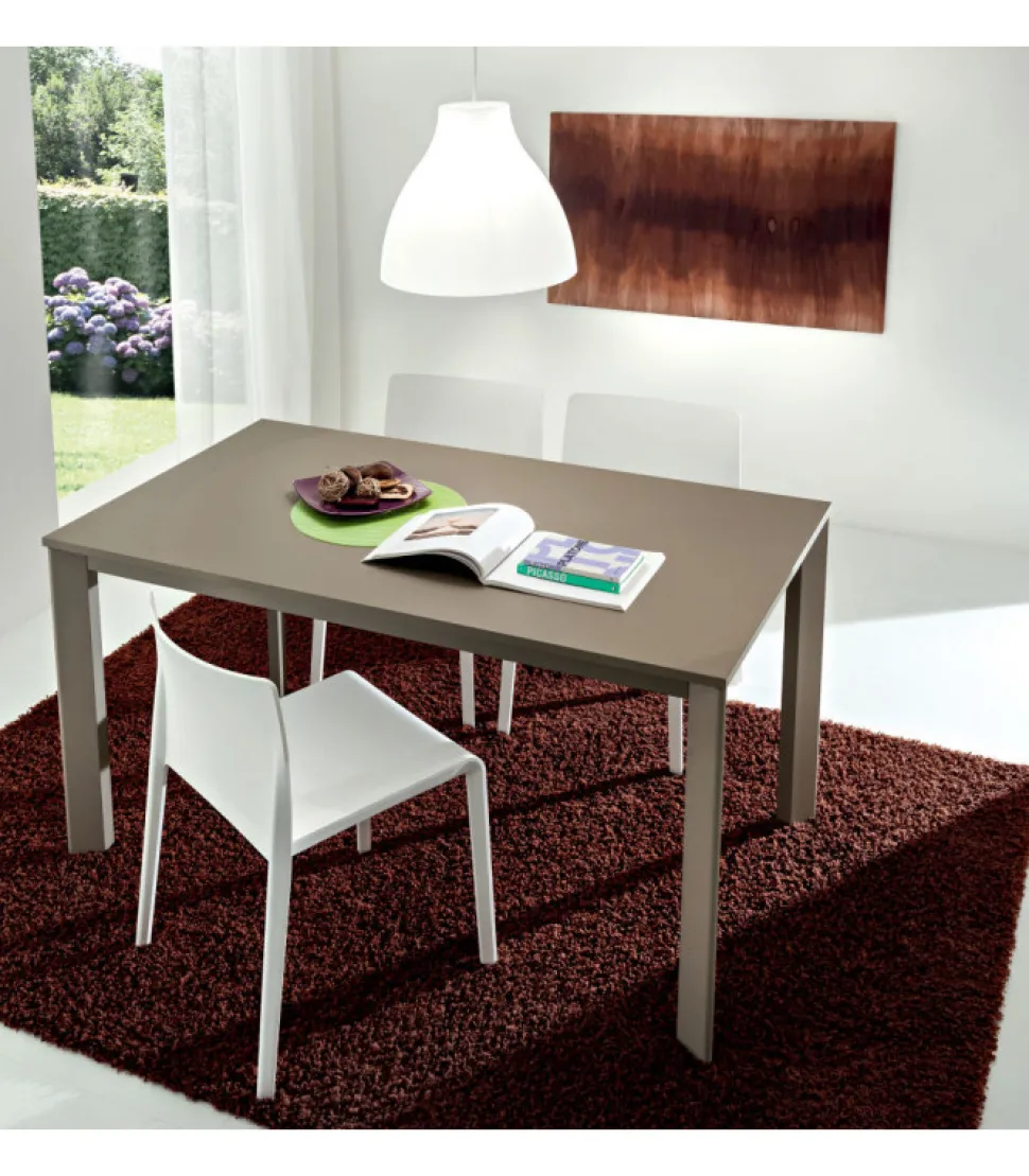 Tavolo Tv115 Super Allungabile, Da 90 A 232 Cm. - Da 140 A314 Cm E Da 160 A 334 Cm.