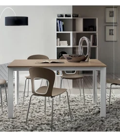 Tavolo Tv115 Super Allungabile, Da 90 A 232 Cm. - Da 140 A314 Cm E Da 160 A 334 Cm.