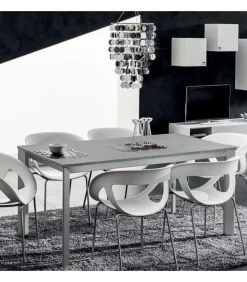 Tavolo Tv115 Super Allungabile, Da 90 A 232 Cm. - Da 140 A314 Cm E Da 160 A 334 Cm.