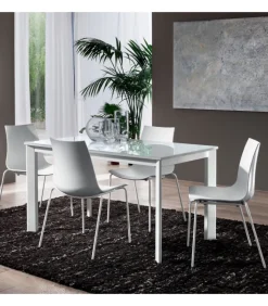 Tavolo Tv115 Super Allungabile, Da 90 A 232 Cm. - Da 140 A314 Cm E Da 160 A 334 Cm.