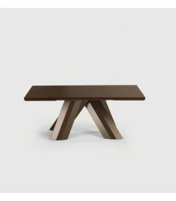 Tavolo Twist Con Allunghe Da Entrambi I Lati.