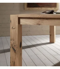 Tavolo Venezia Di Pizzolato, Fisso O Allungabile Con Guida Telescopica. Piano E Gambe In Briccola.