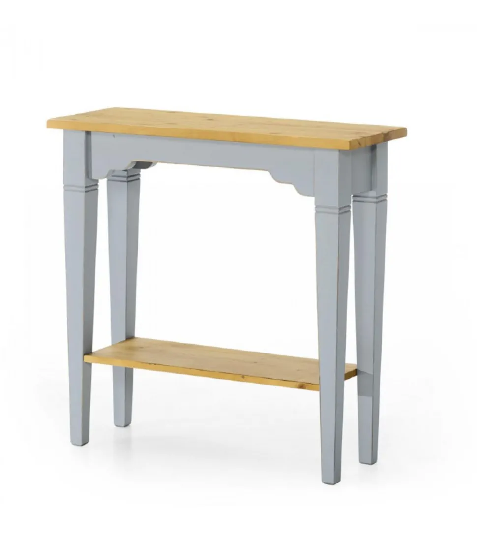 Tavolo Vietri Shabby In Legno Laccato Azzurro By Classico Italiano