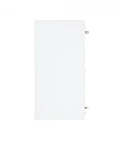 Tavolo-Consolle Daniel Bianco 45/270X90 Struttura In Mdf Laccato Opaco Con Supporto Centrale In Acciaio