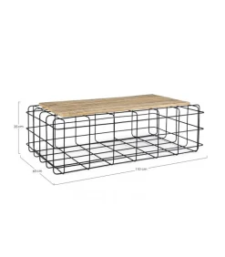 Trellis Tavolino Rettangolare