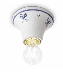 Trieste Plafoniera, Decorata Con Fantasie Stile Classico