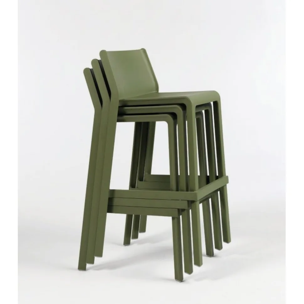 Trill Stool Sgabello Monoblocco