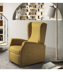 Trilly, La Poltrona Relax Con Meccanismo Alzapersona E Kit Vibro, Disponibile In Tessuto E Pelle.