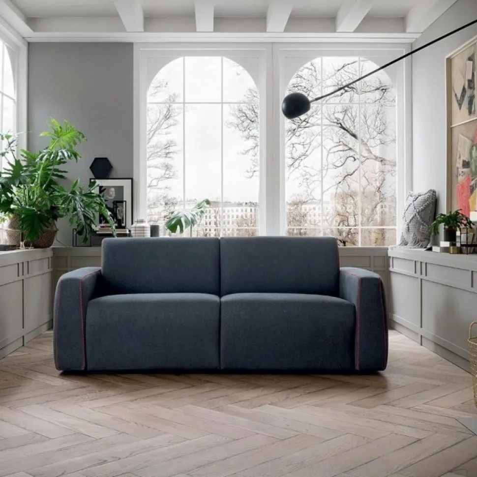 Tyson, Comodo Divano E Pratico Letto Dalle Linee Solide