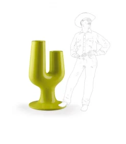 Vaso Arredo Cactus Di Plust, In Polietilene. Realizzato Interamente In Italia.