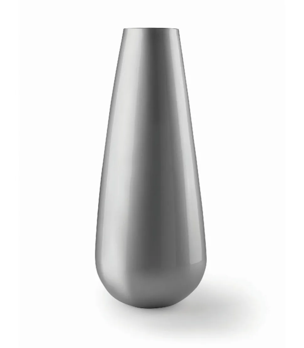 Vaso Arredo In Polietilene Per Outdoor, Disponibile Con Luce A Led Fredda, Naturale O Rgb.