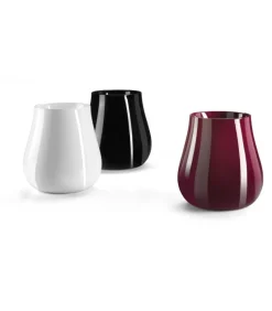 Vaso Drop Di Plust, Accessoriabile Di Luce A Led E Kit Di Fissaggio A Terra.