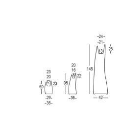 Vaso Madame Di Plust In Polietilene, Disponibile In Tre Dimensioni E Due Colori.