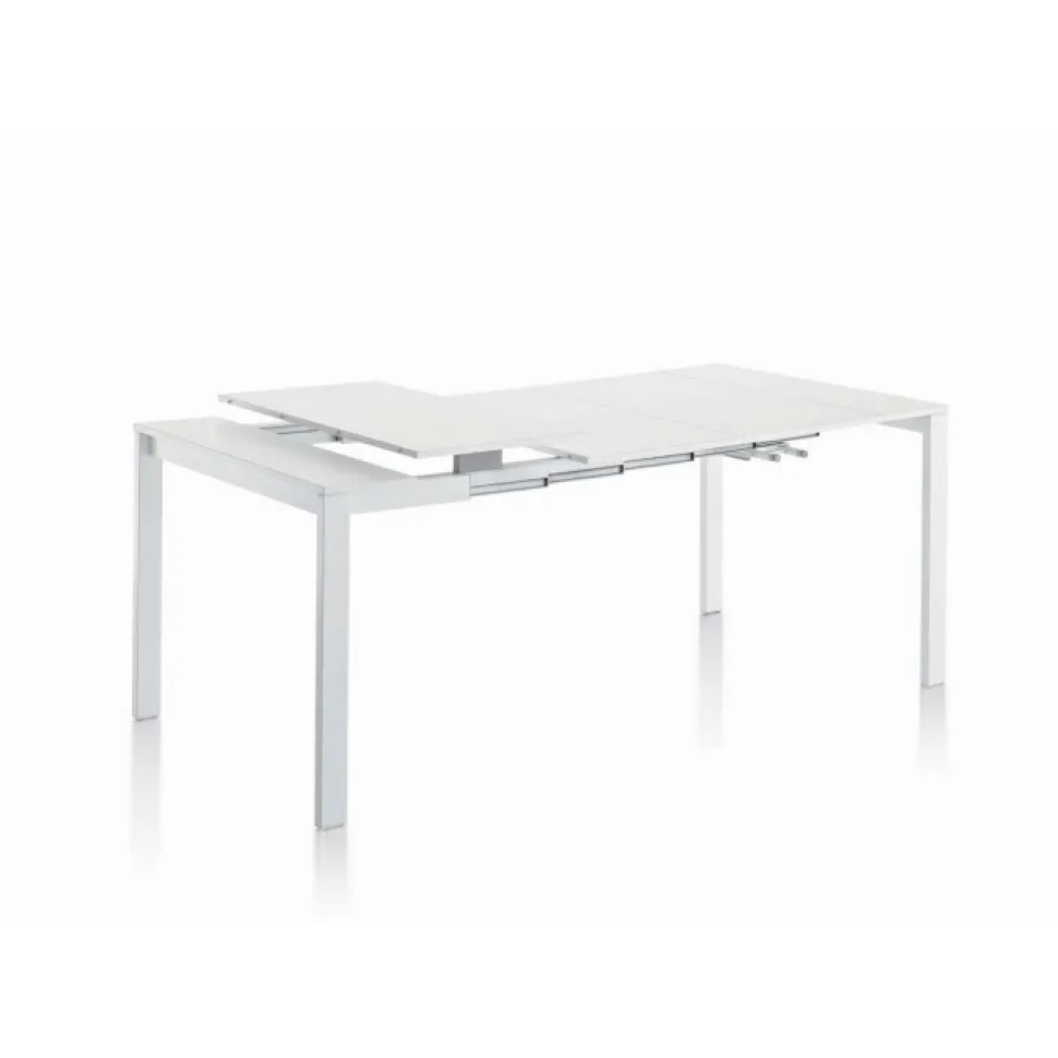 Vega Plus, Consolle Allungabile Da 90 E 130 Cm Che Puo' Ospitare Fino A 12 Posti