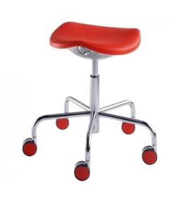 Welcome Lo Sgabello Su Ruote Di Rexite Con Seduta A Sella